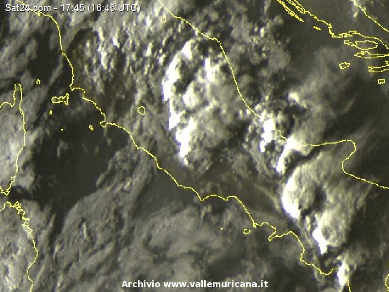 satellite  26 marzo 2015 ore 17.45