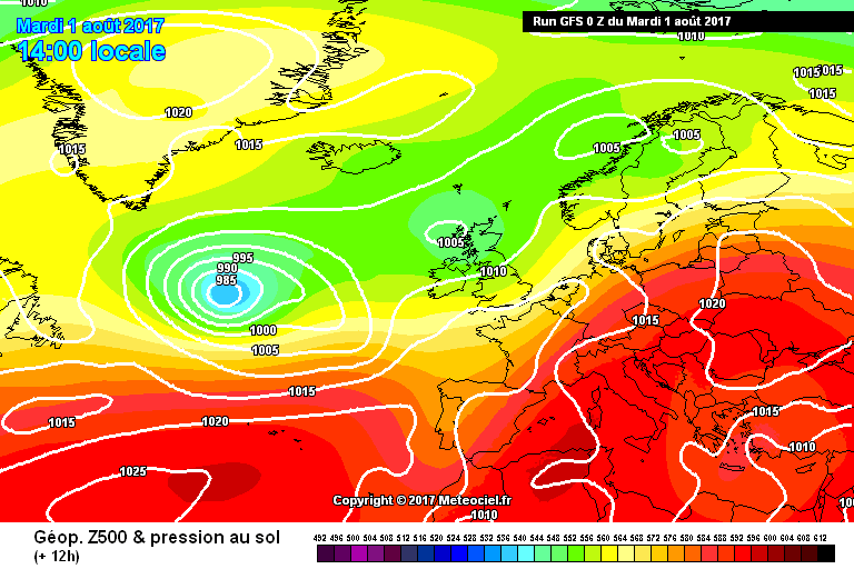 gfs 1 Agosto h 14