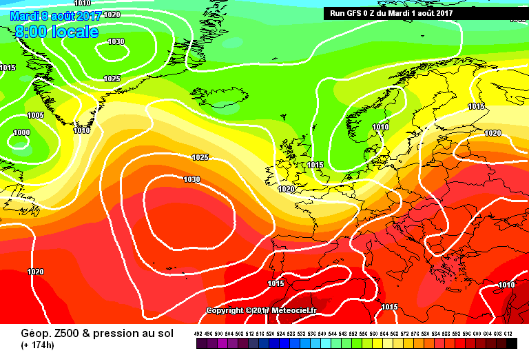 gfs 8 Agosto